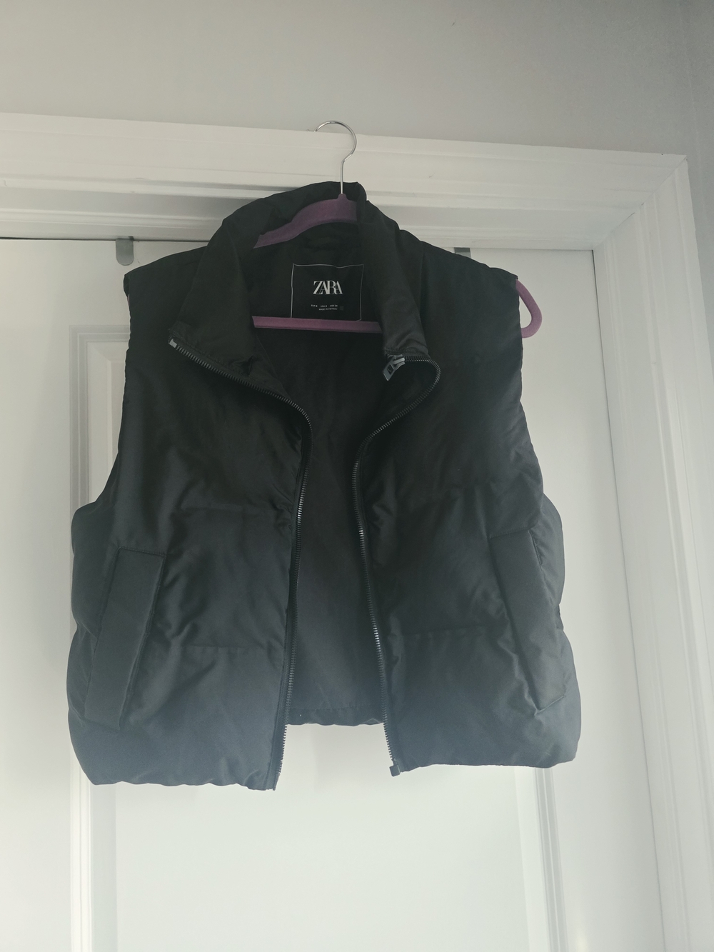 Zara Black Vest